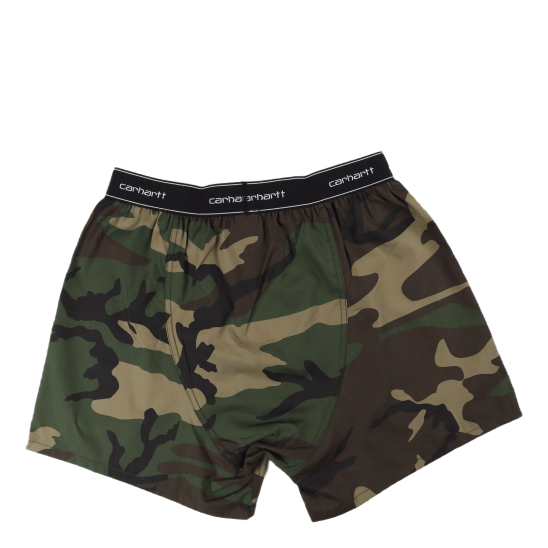 Cotton Script Boxers Camo Laurel