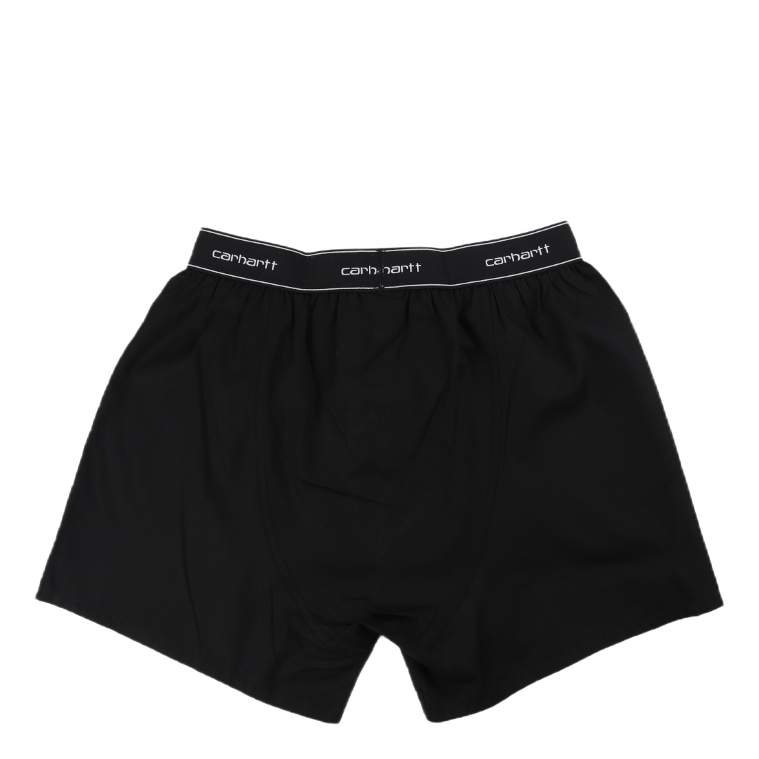 Cotton Script Boxers Black
