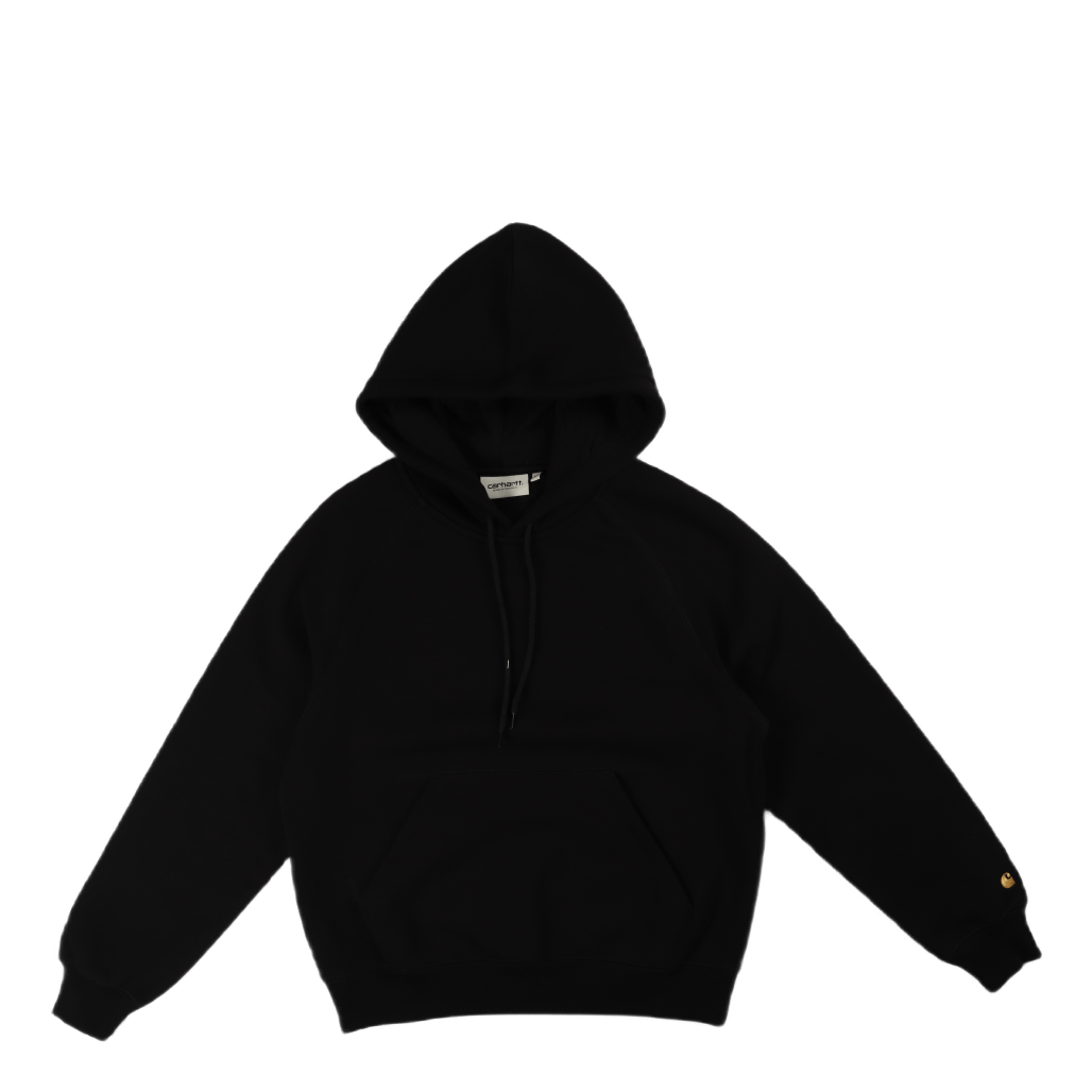 W' Hooded Chase Sweat Black / Gold