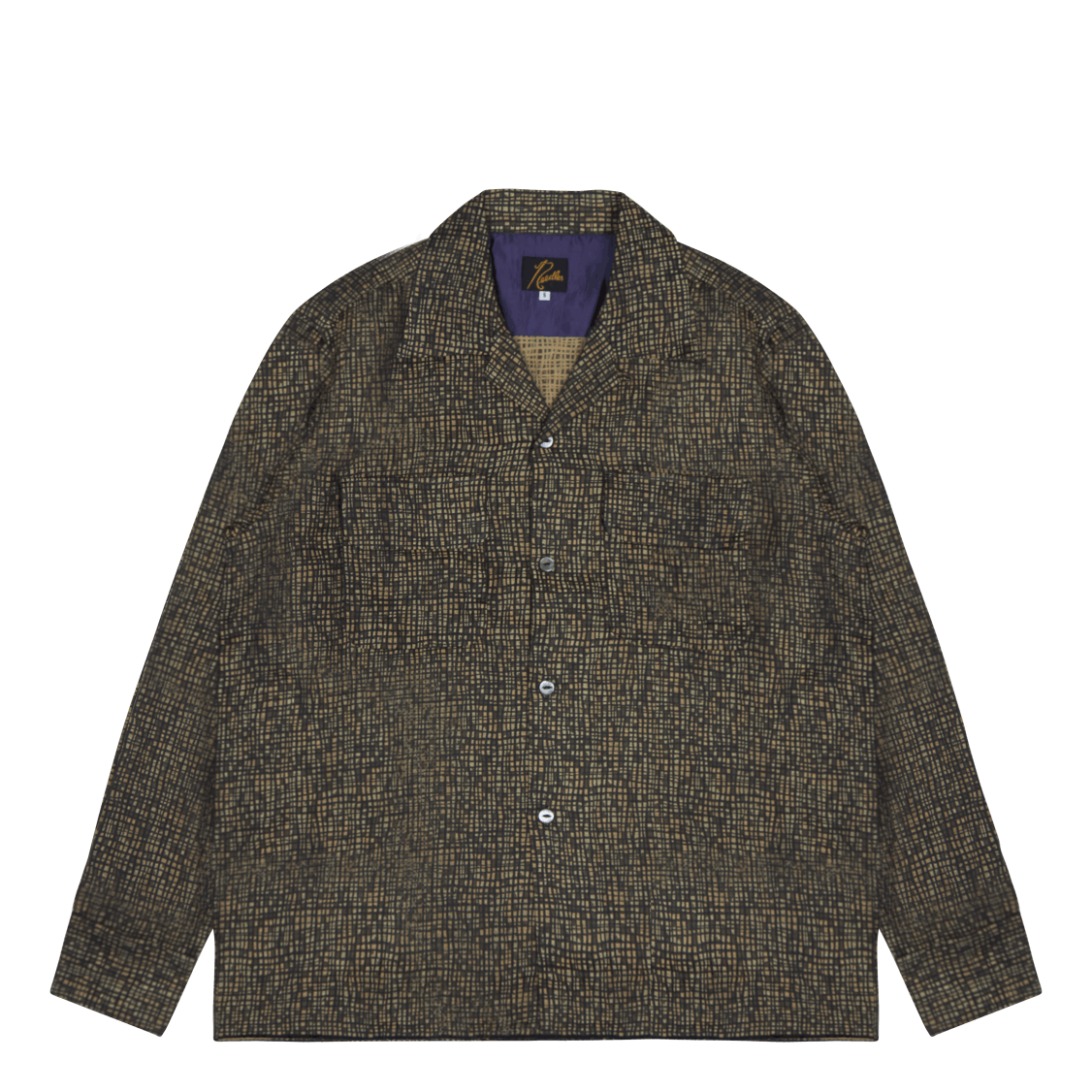 Needles C.o.b. Classic Shirt - Black/khaki