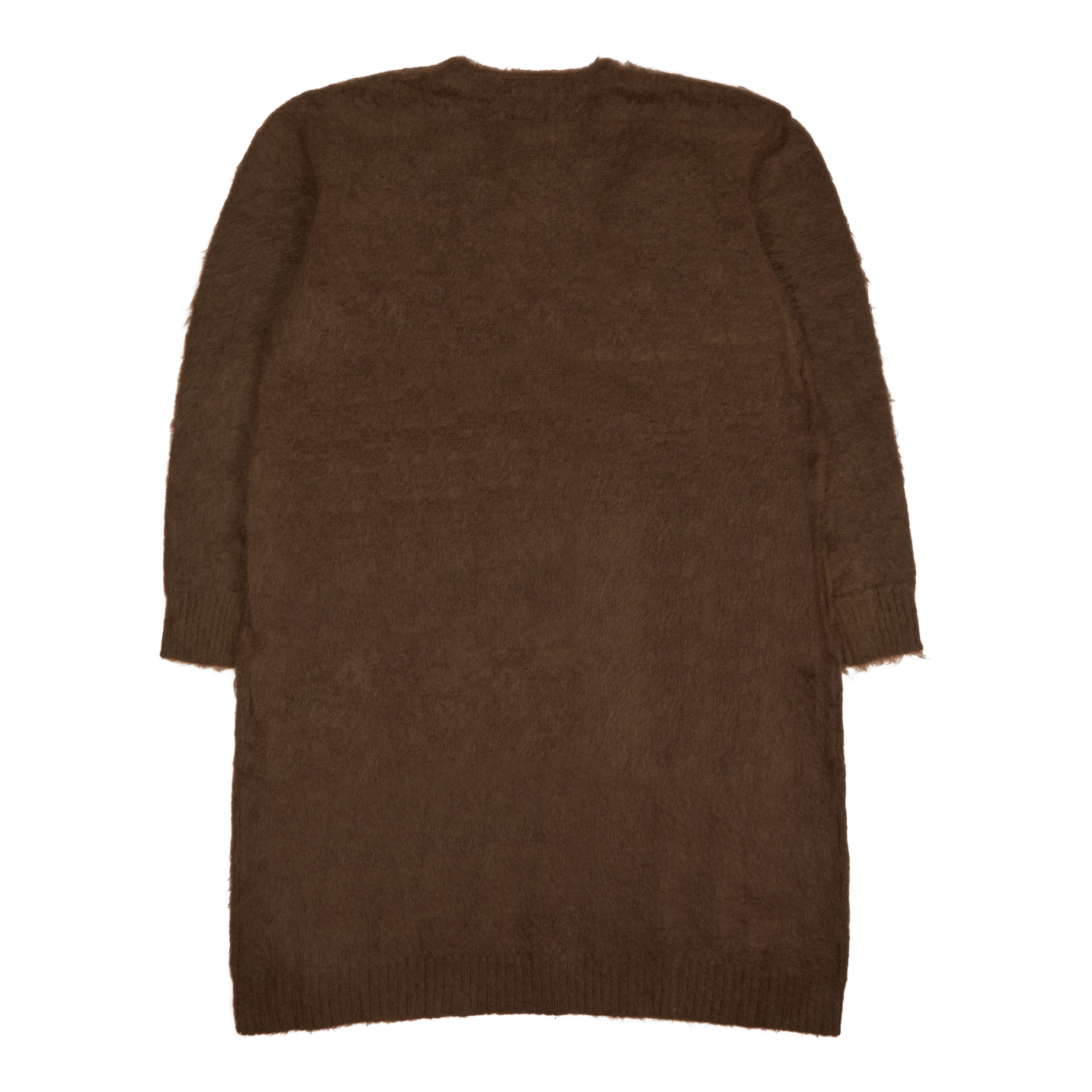Needles Mohair Long Cardigan - Brown