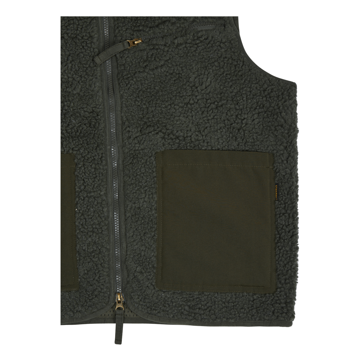 Fleece Layer Vest Olive