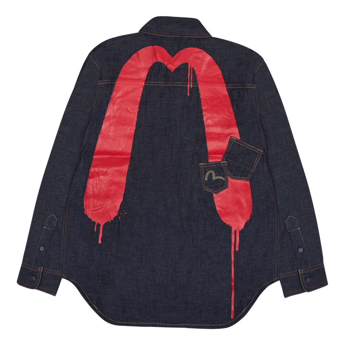 Evisu X Sfera Ebbasta Daicock Dark Shade Indigo