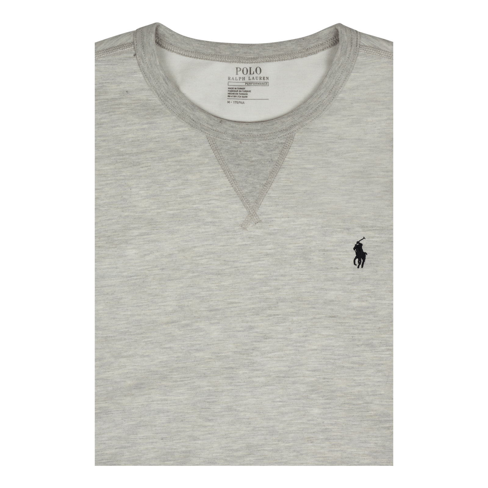 Lscnm6-long Sleeve-knit Lt Sport Heather/polo Black Pp