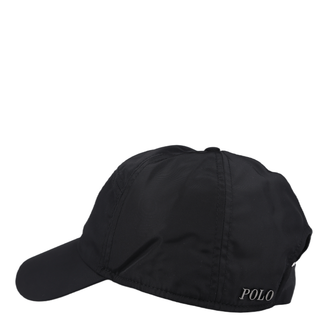 Pony-Plaque Commuter Cap Polo Black
