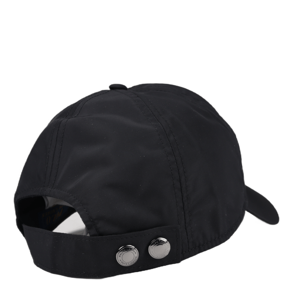 Pony-Plaque Commuter Cap Polo Black