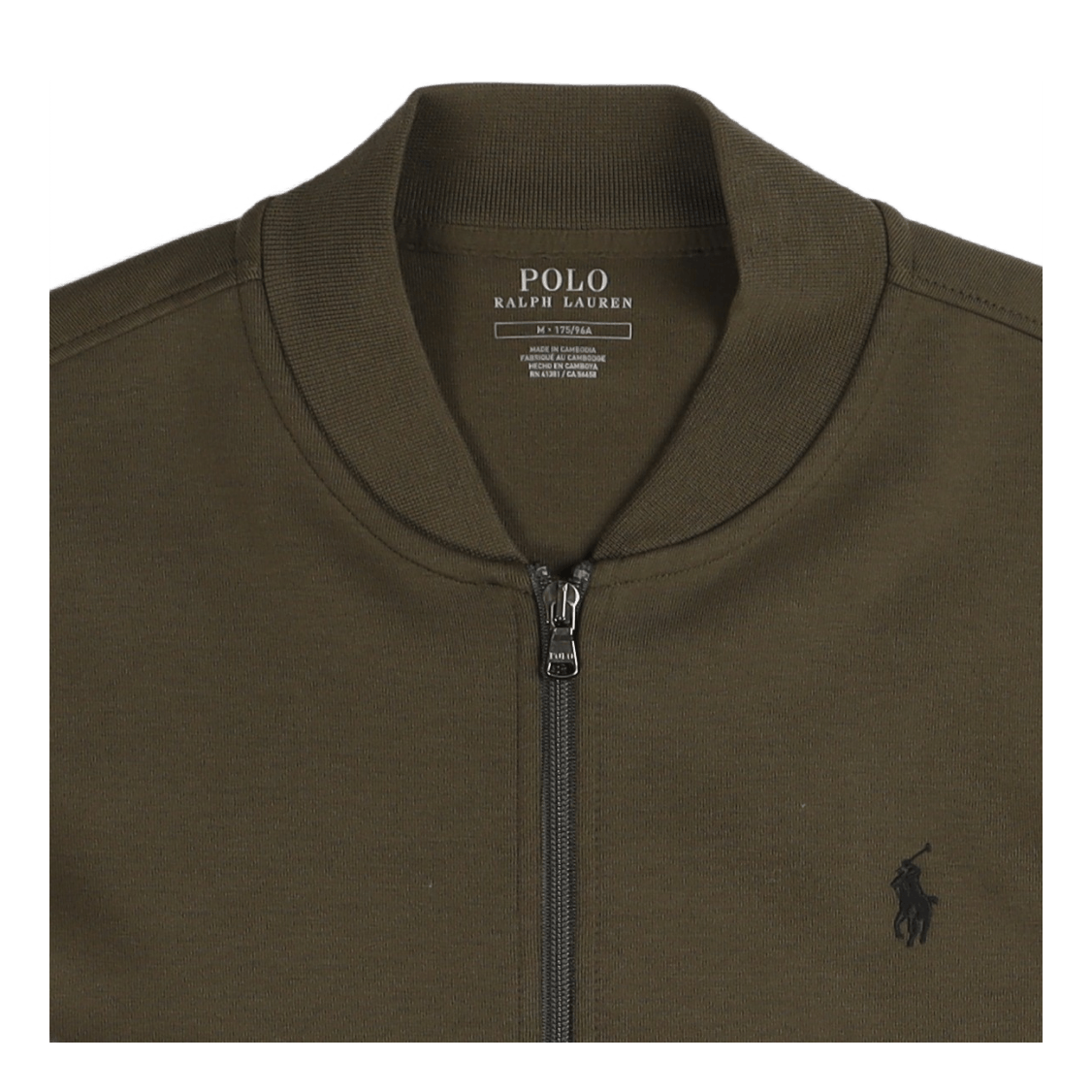 Double-Knit Bomber Jacket Company Olive/C9760