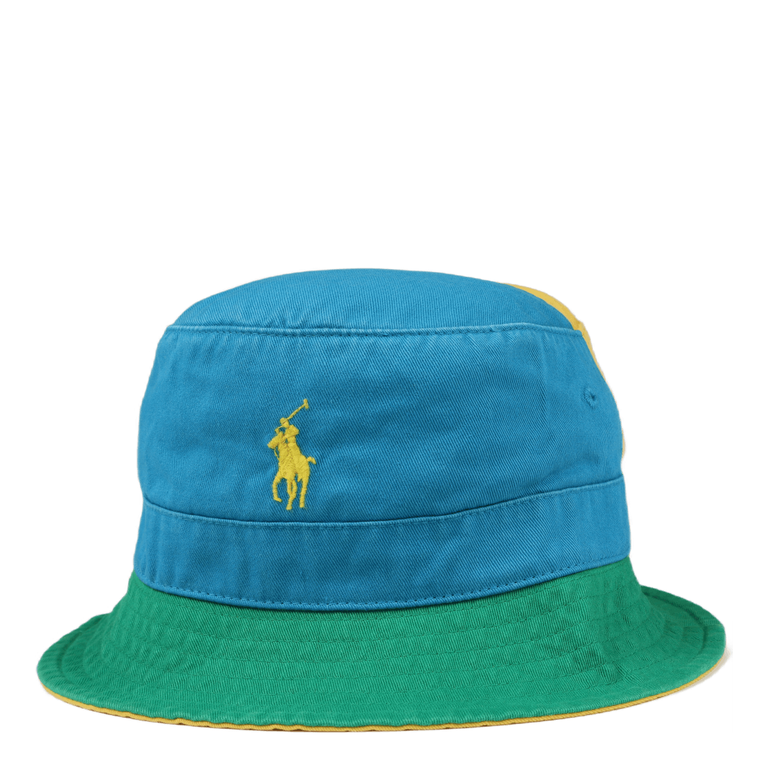 Color-Blocked Chino Bucket Hat Pacific Royal/Yellowfin/ Multi