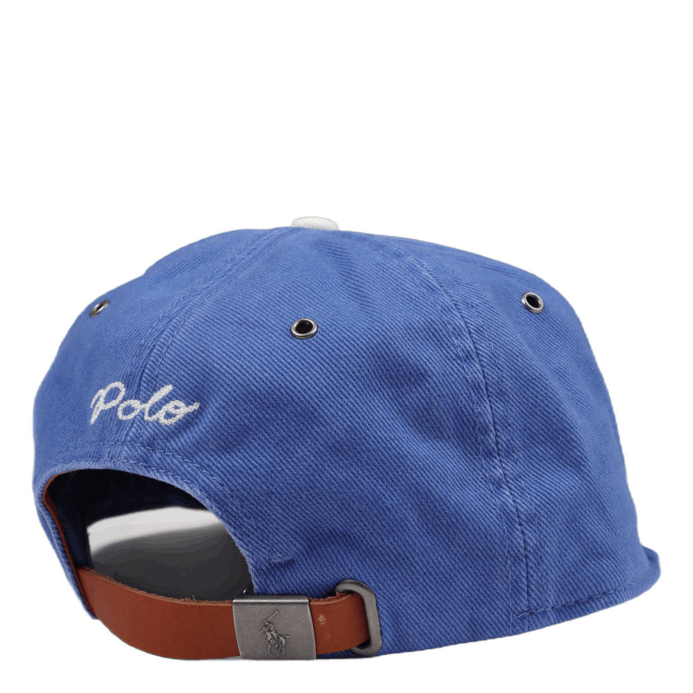 Logo Cotton Chino Ball Cap Liberty/Deckwash White