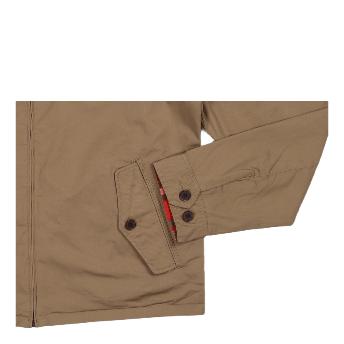 Reversible Chino-Madras Jacket Madras/Luxury Tan