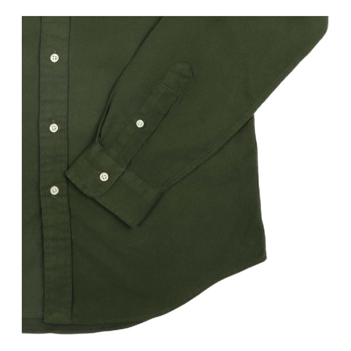 Custom Fit Flannel Shirt Army