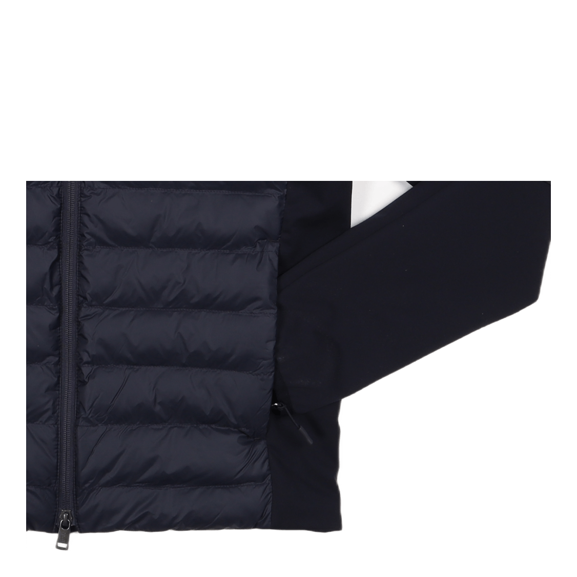 Water-Repellent Hybrid Jacket Collection Navy