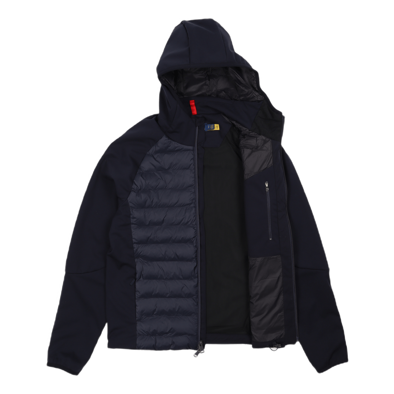 Water-Repellent Hybrid Jacket Collection Navy