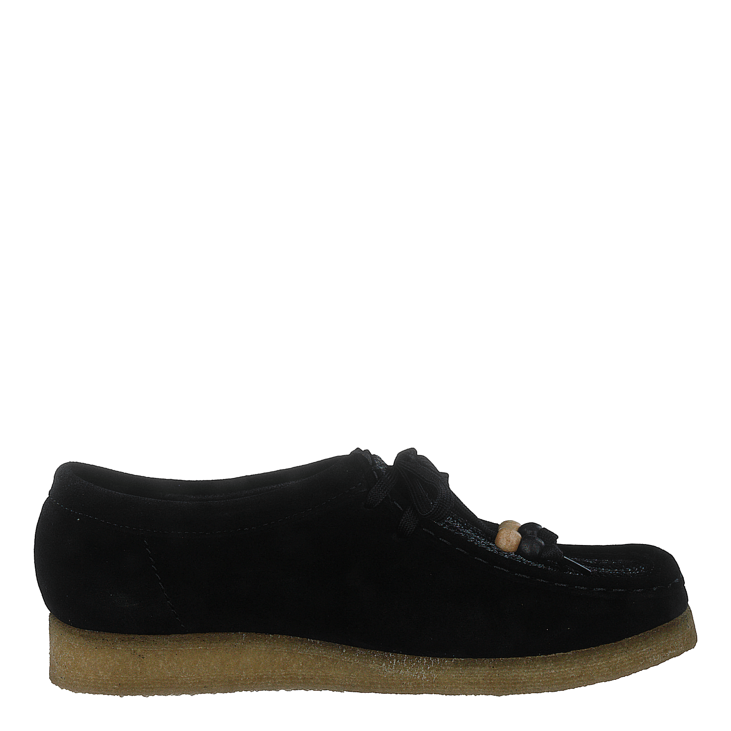 Wallabee Black Raffia