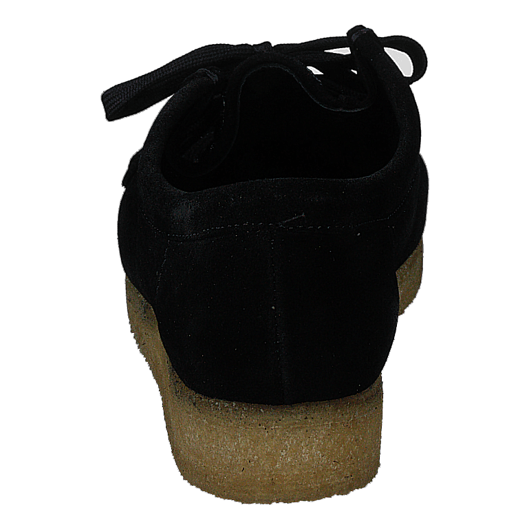 Wallabee Black Raffia