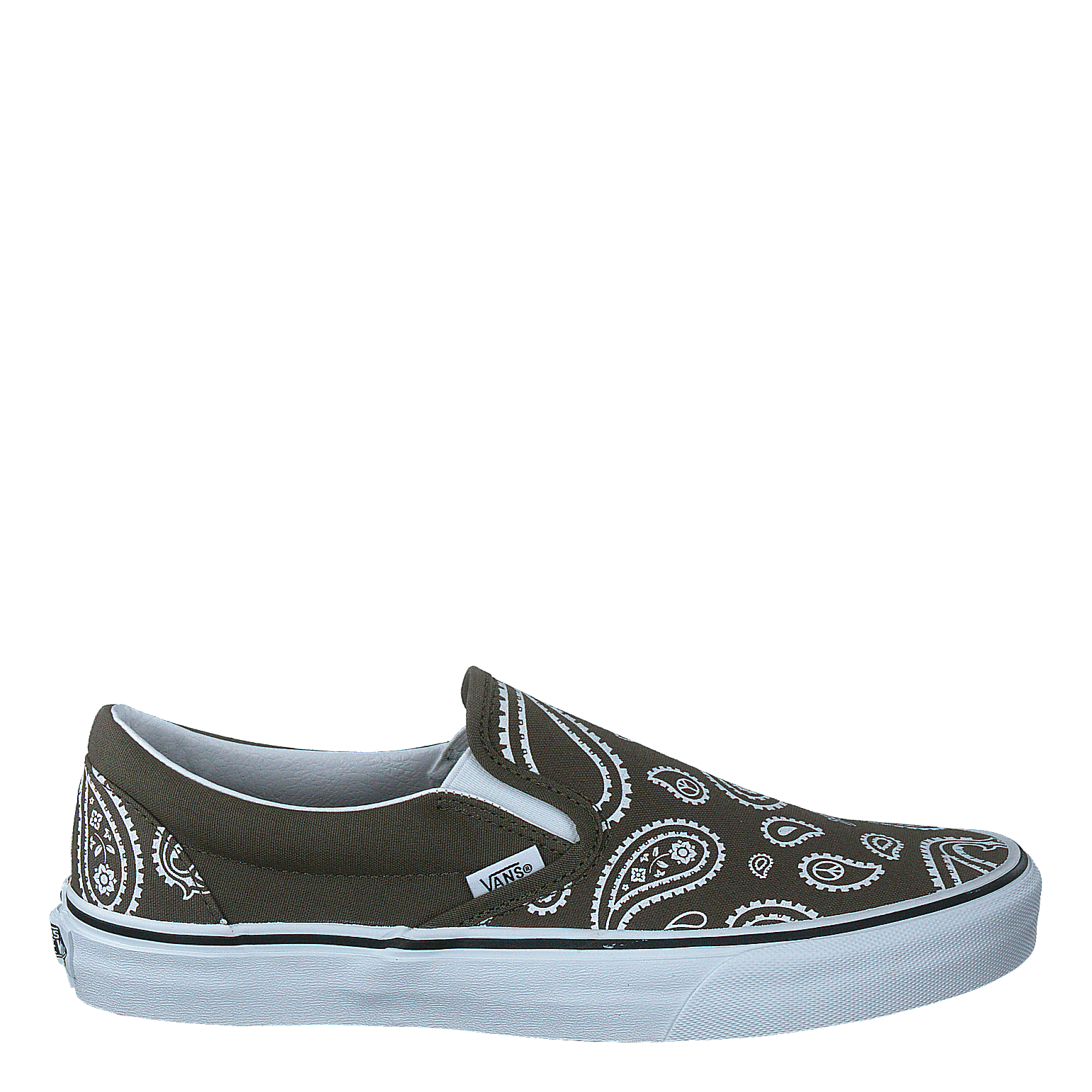 Ua Classic Slip-on (peace Paisley)grplftrwht