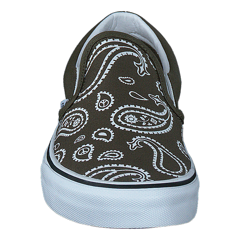 Ua Classic Slip-on (peace Paisley)grplftrwht