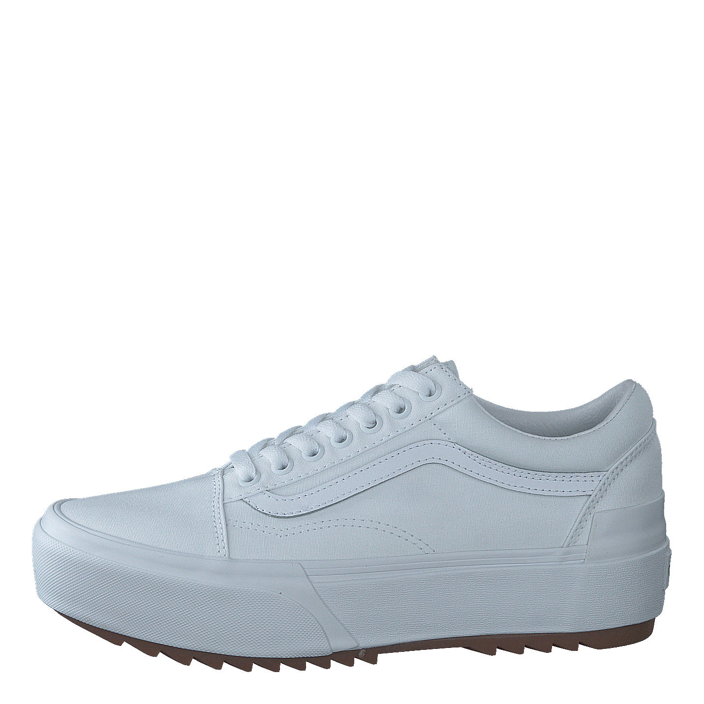 Ua Old Skool Stacked (canvas) True White