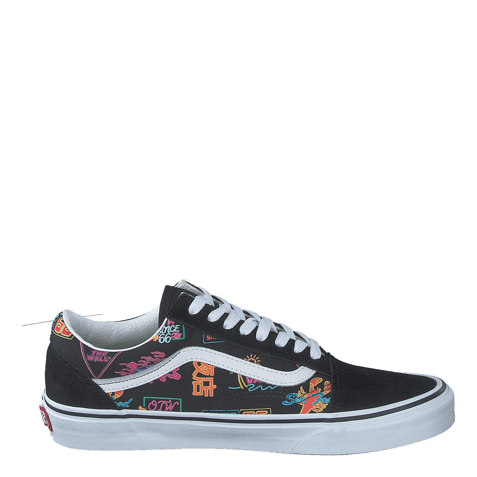 Ua Old Skool (vans Market) Black/neon