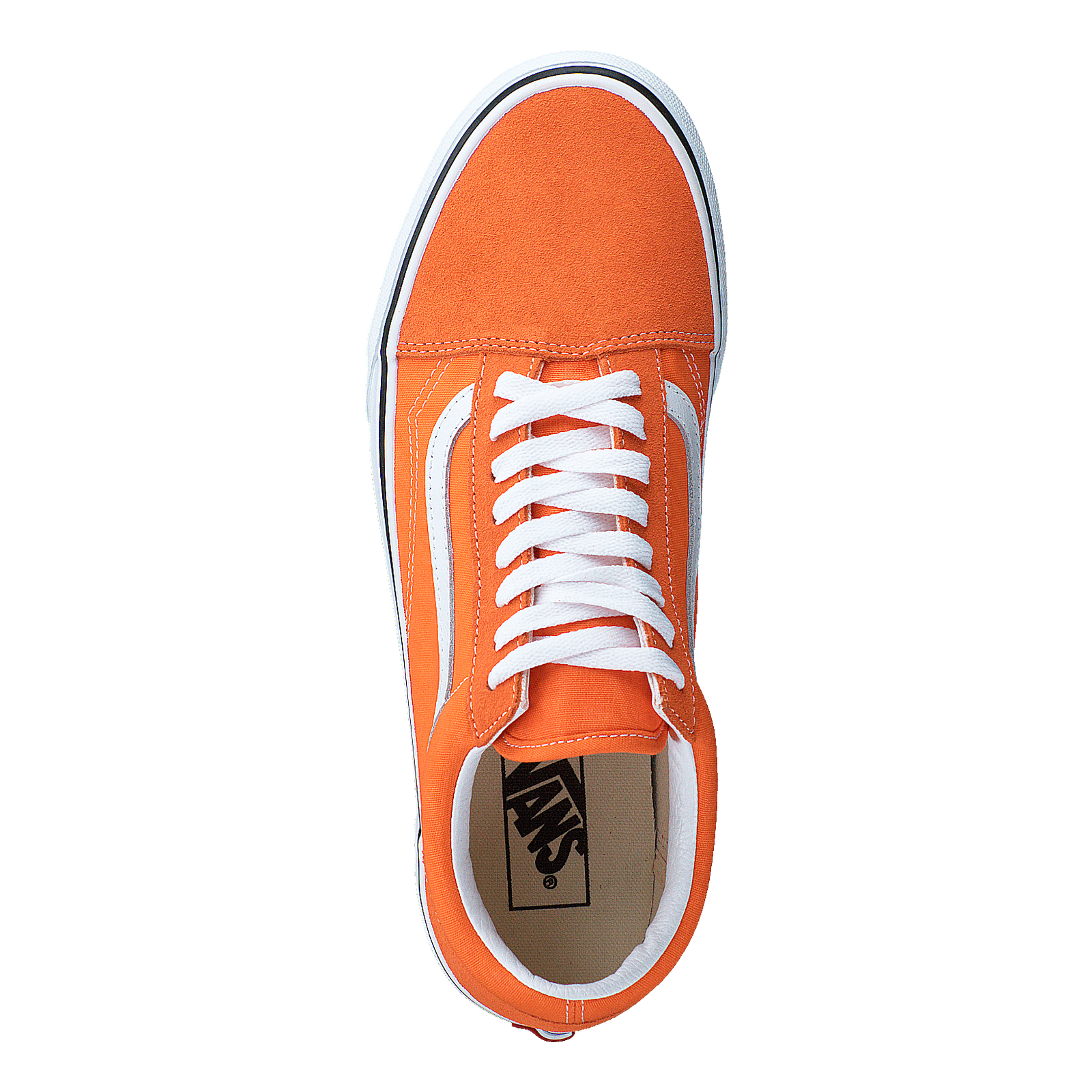 Ua Old Skool Orange Tiger/true White