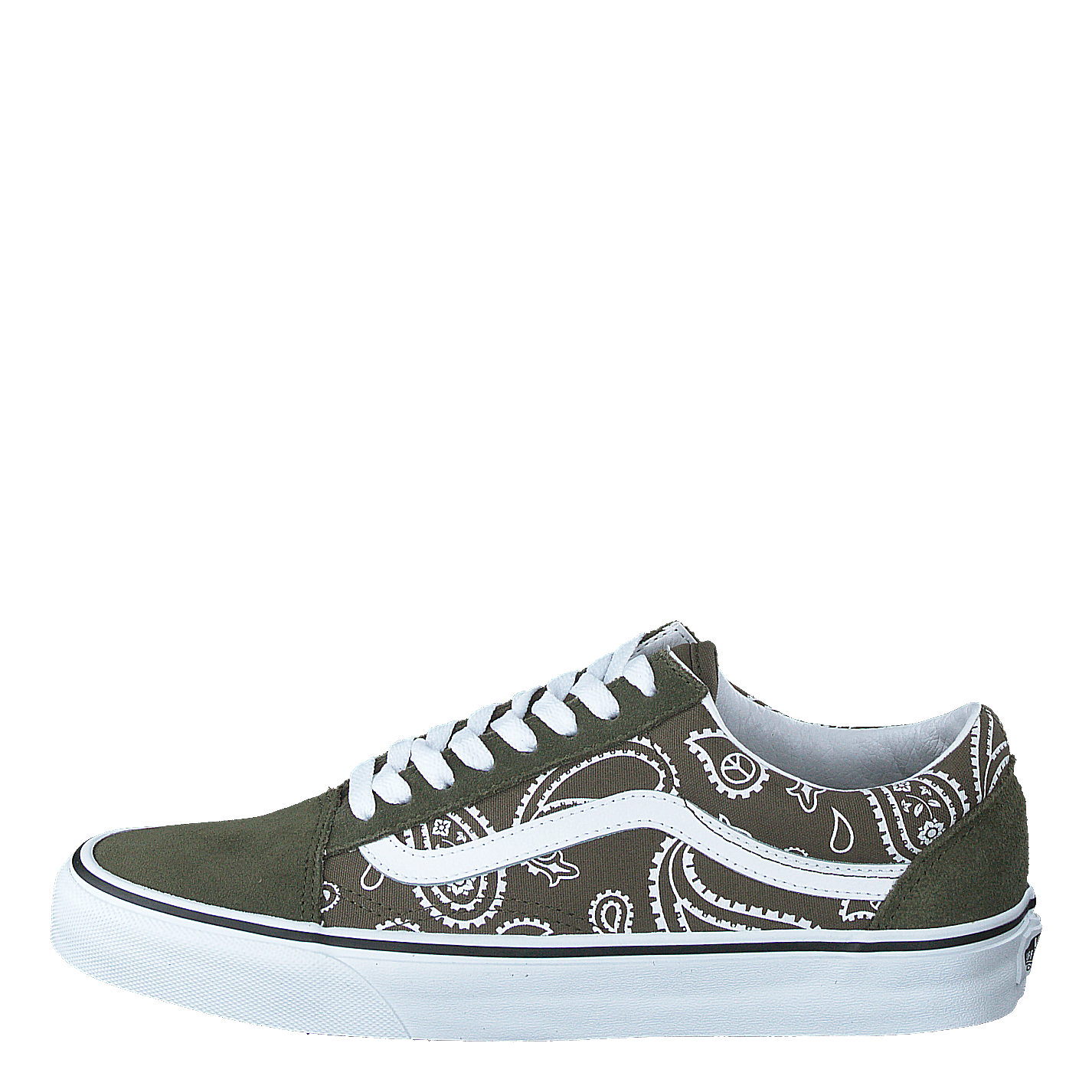 Ua Old Skool (peace Paisley)grplftrwht