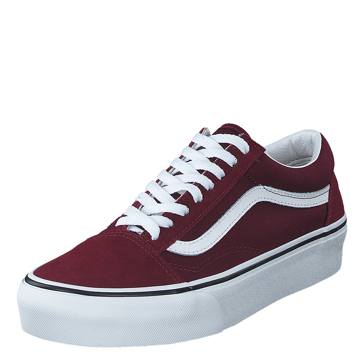 Ua Old Skool Platform Port Royale/true White