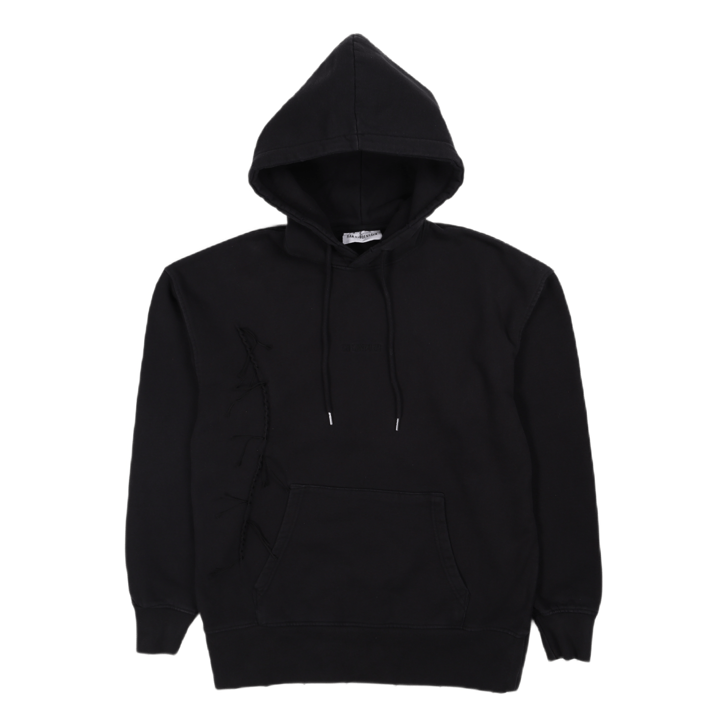 Bulky Hoodie Faded Black