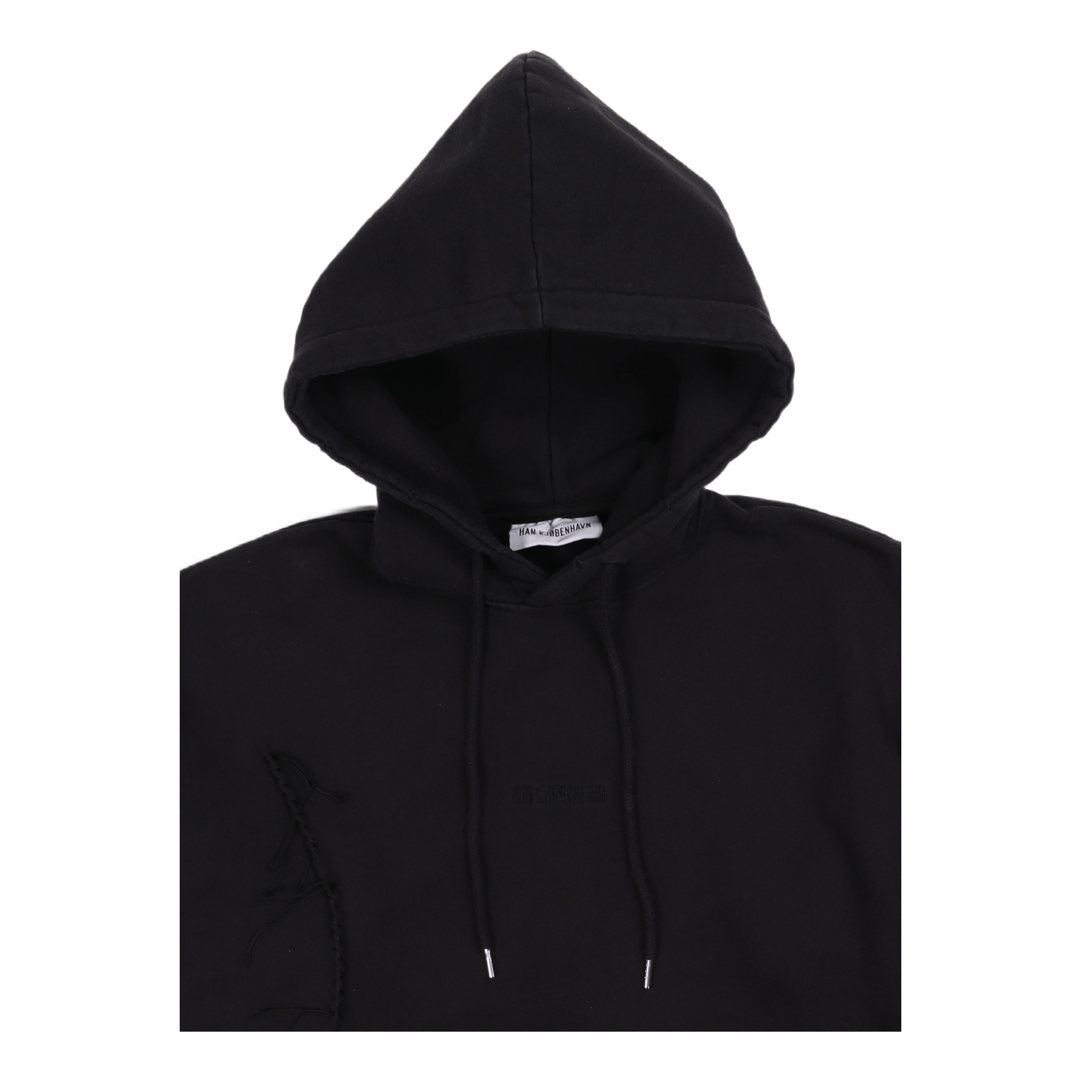 Bulky Hoodie Faded Black