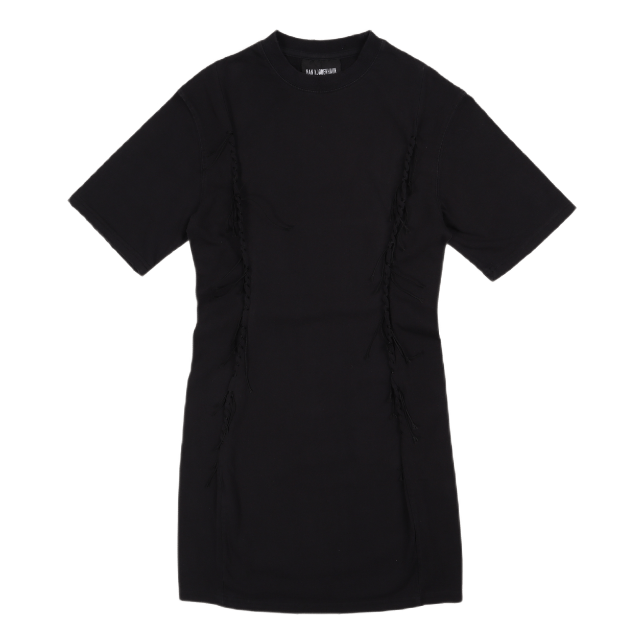 Sharp Jersey Dress Faded Black