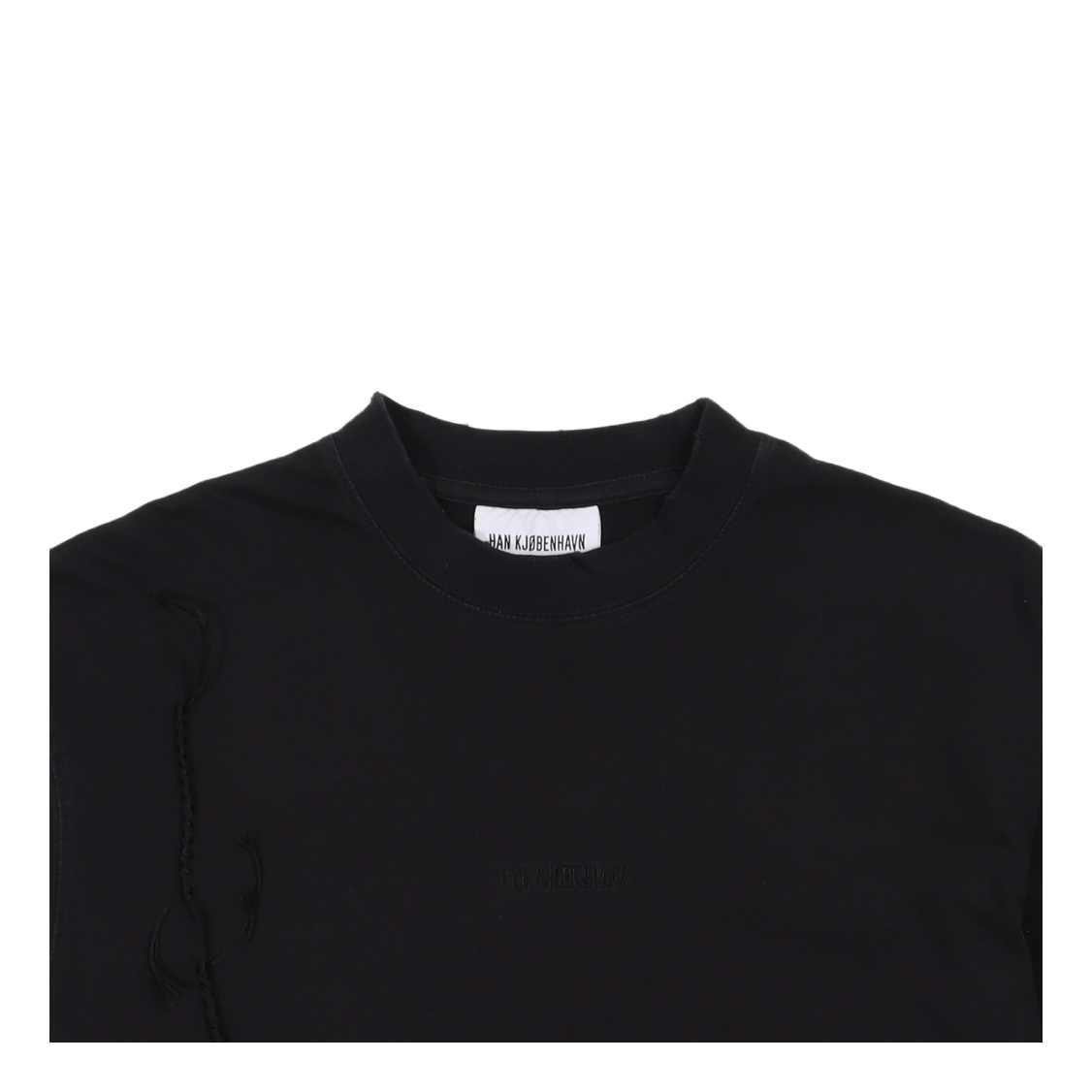Boxy Tee Long Sleeve Faded Black