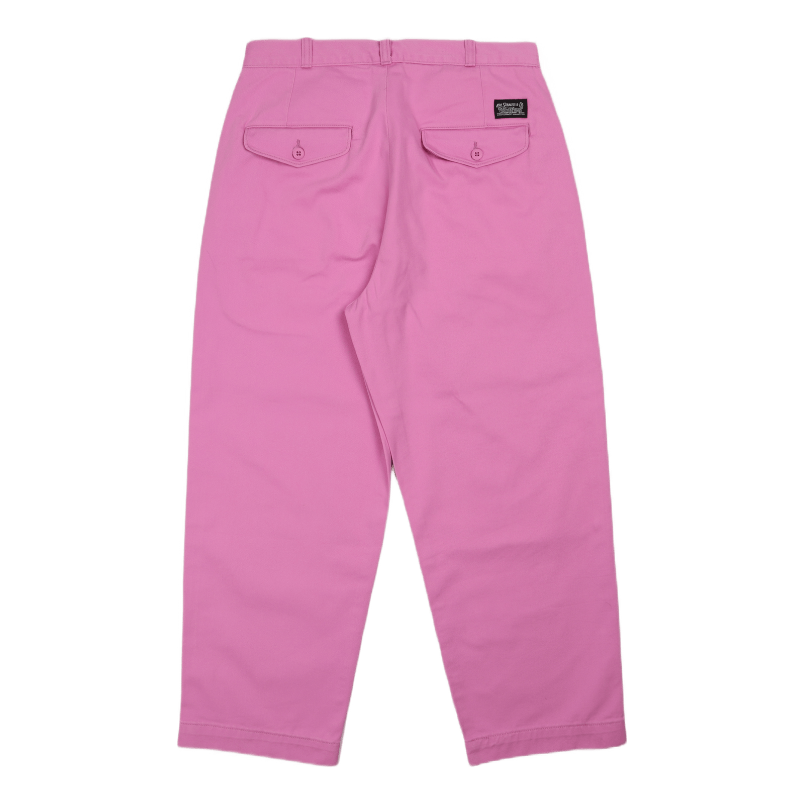 Skate Loose Chino Cyclamen Cro Red