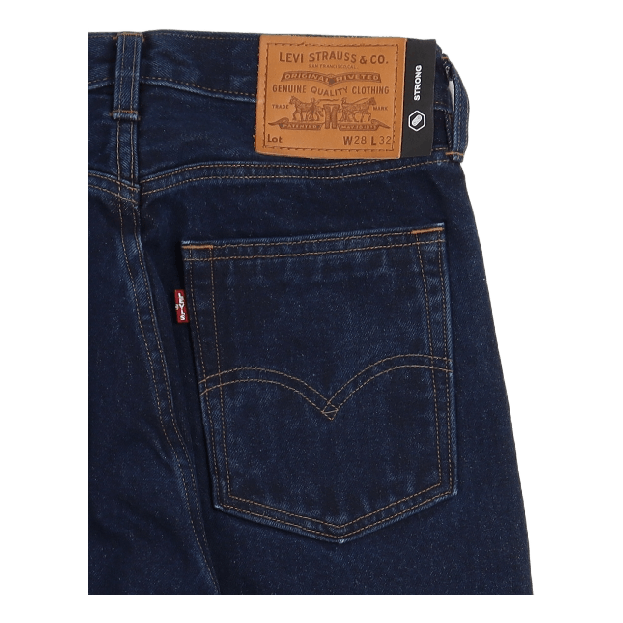 Skate Baggy 5 Pocket New Mad F Med Indigo - Flat Finish