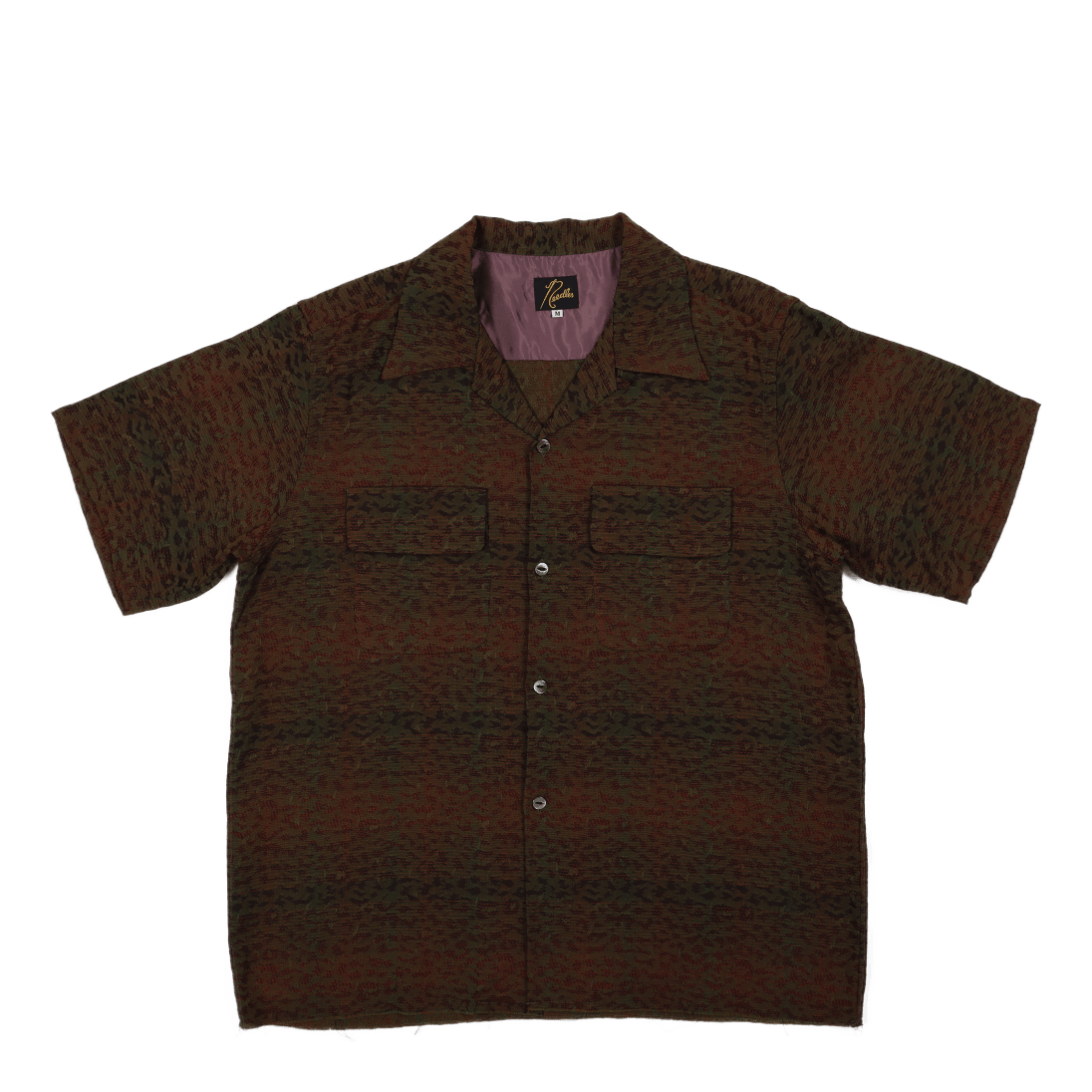 C.o.b. S/s Classic Shirt - R/w B-leopard B