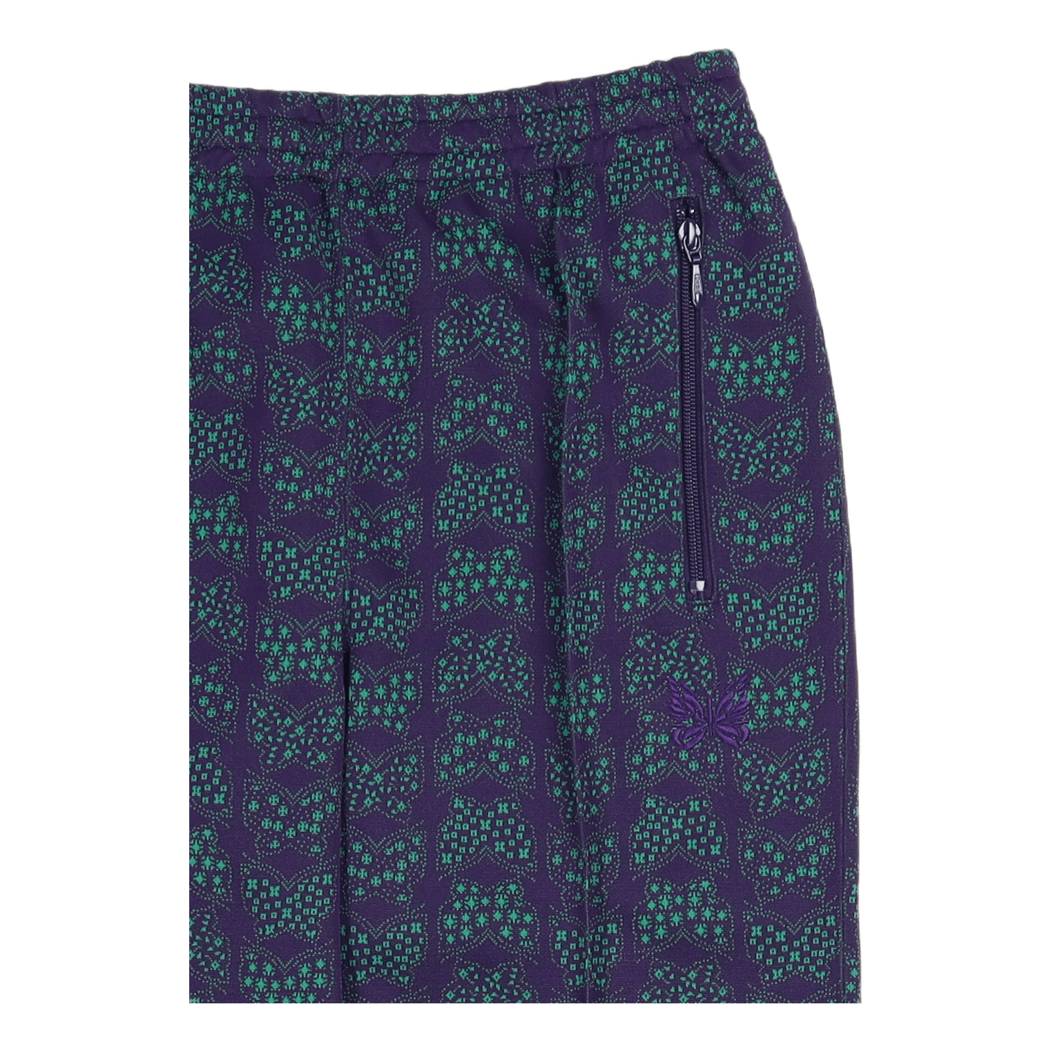 Track Pant Poly Jaquard Papillon