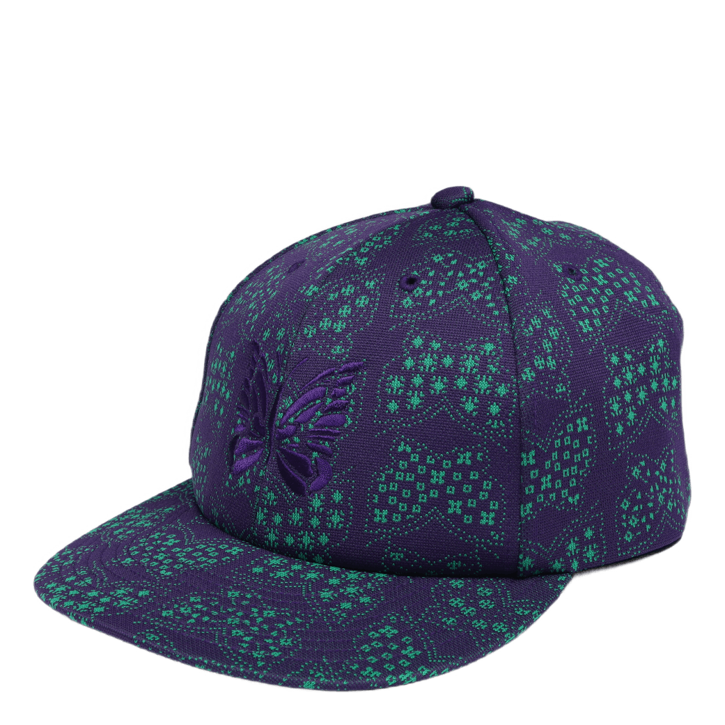 Baseball Cap Poly Jaquard Papillon