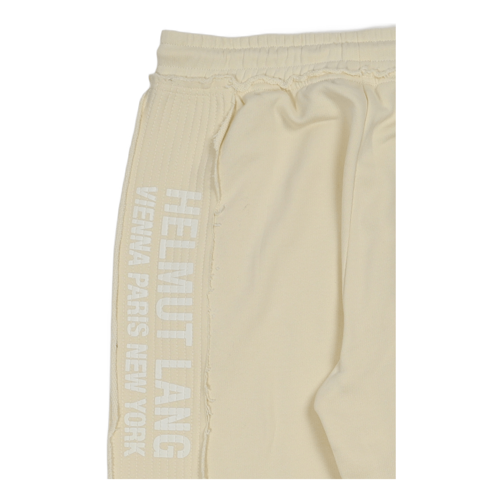 Trapunto Jogger Custard