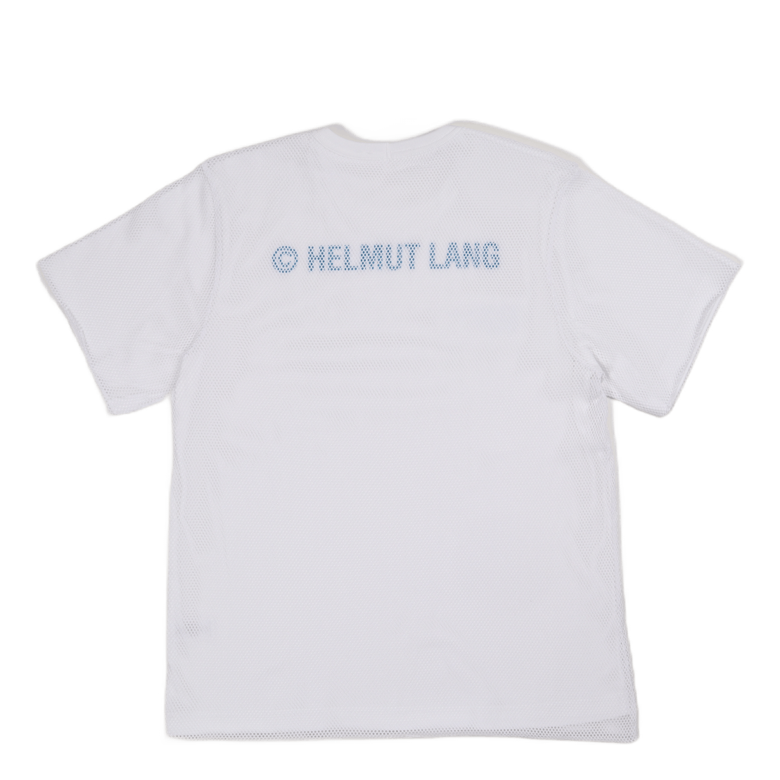 Trapunto Mesh Tee White