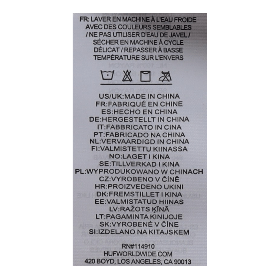 Concrete Jungle S/s Woven Top Orange