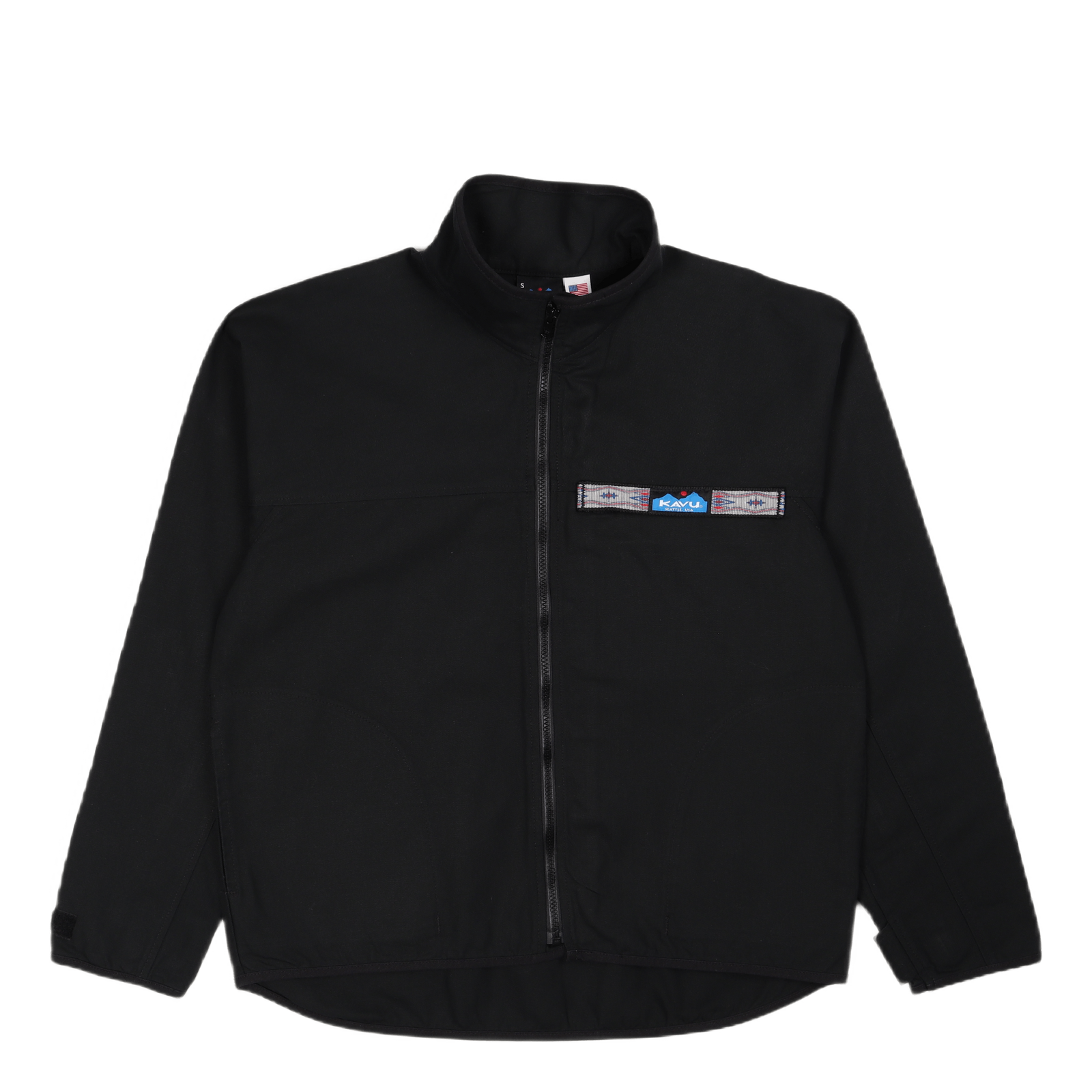 L/s Fz Throwshirt Jet Black