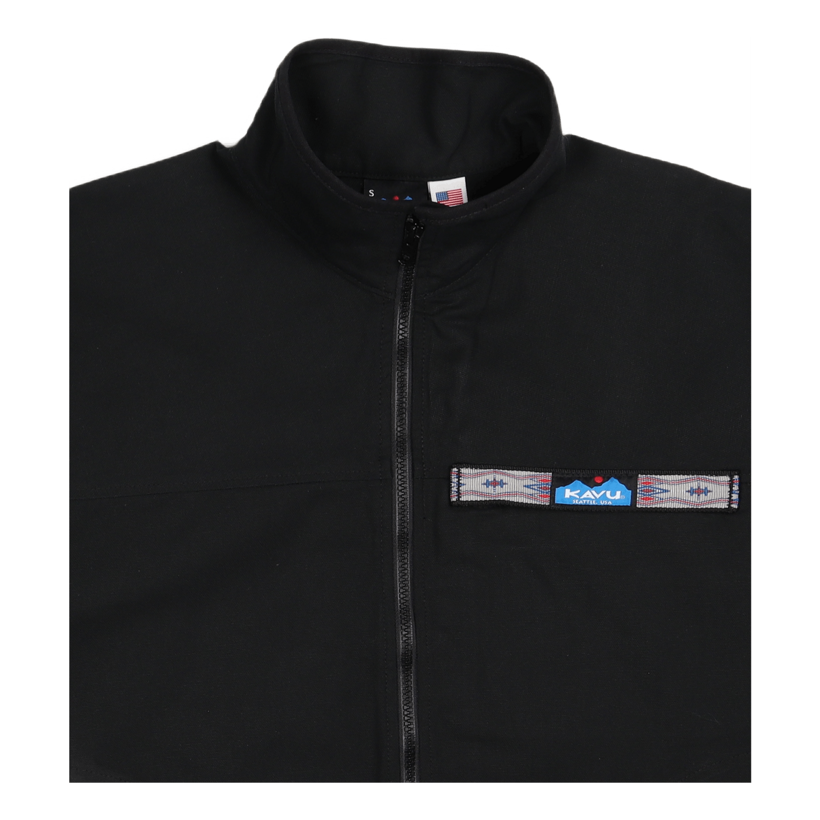 L/s Fz Throwshirt Jet Black