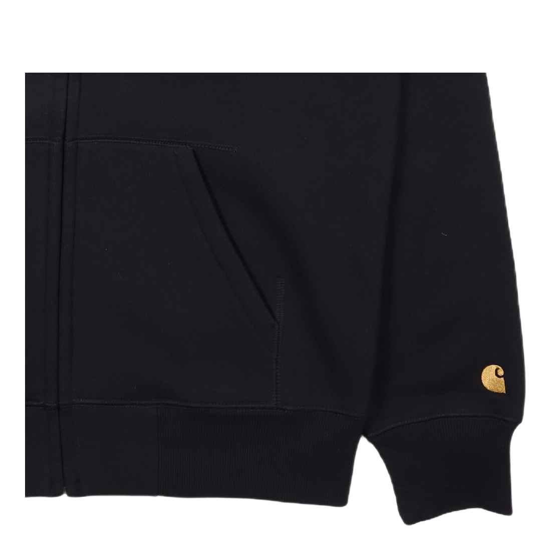 Hooded Chase Jacket Dark Navy / Gold