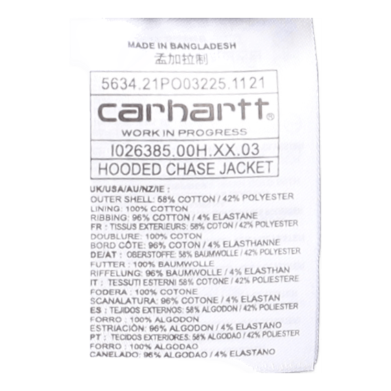 Hooded Chase Jacket Dark Navy / Gold