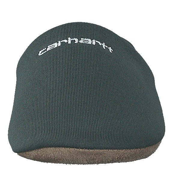 Script Embroidery Slippers Hemlock Green / White