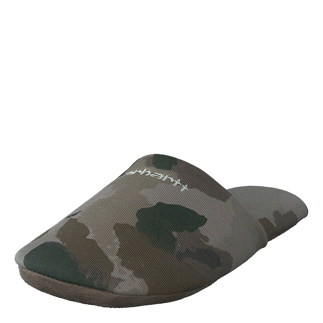 Script Embroidery Slippers Camo Tide, Thyme / Wax