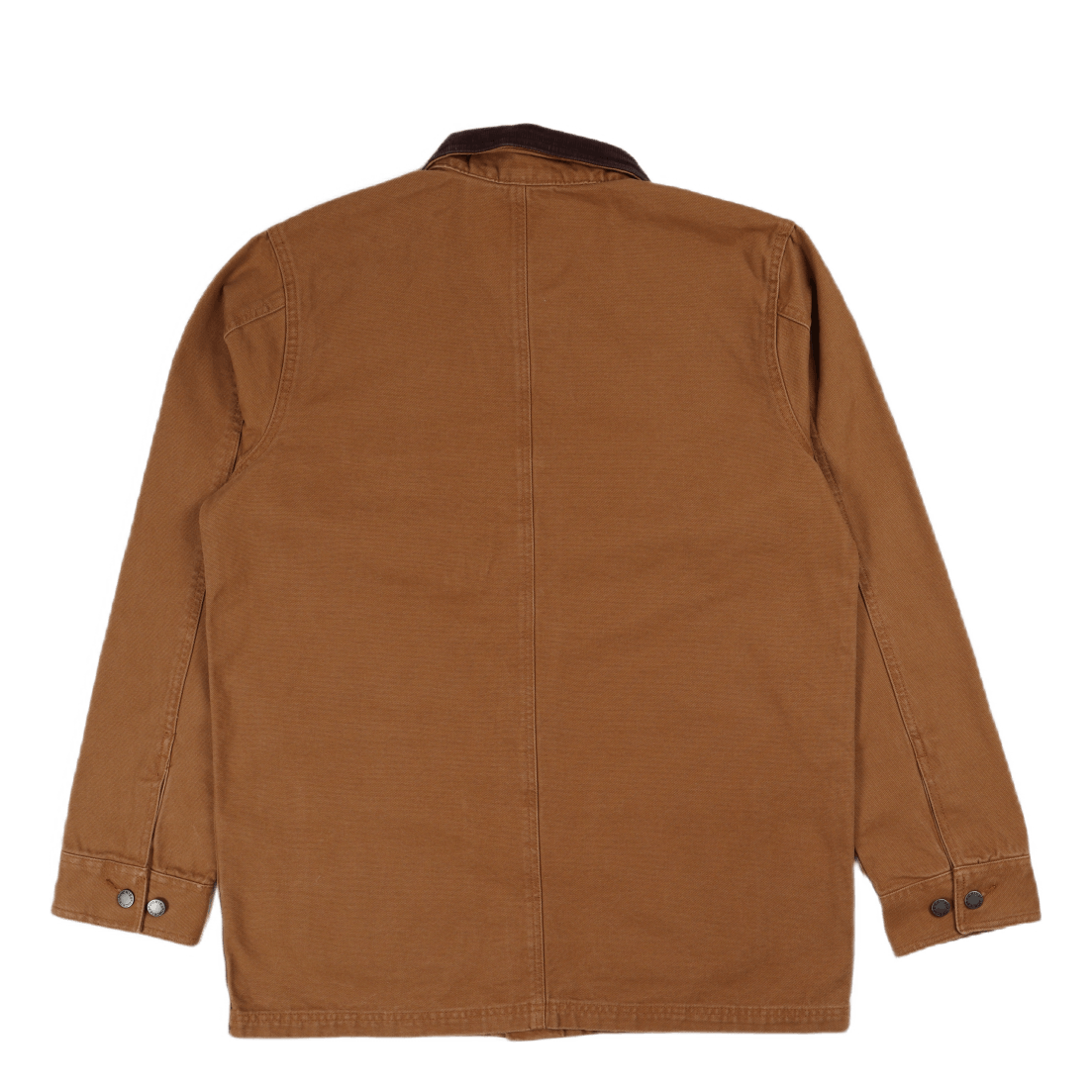 Duck Lined Chore Jacket Stone Washed Brown Duck