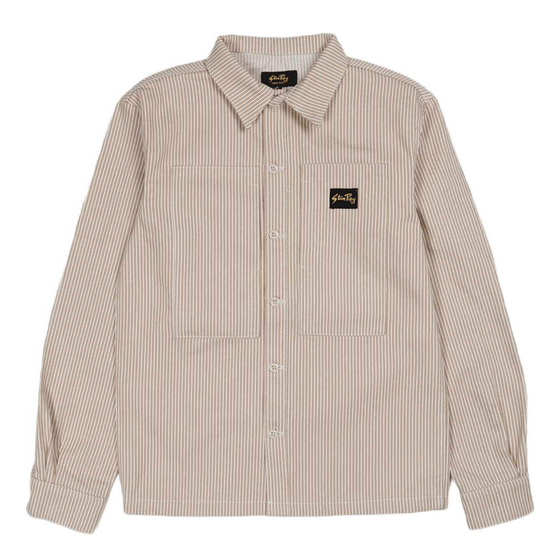 Prison Shirt Khaki Hickory