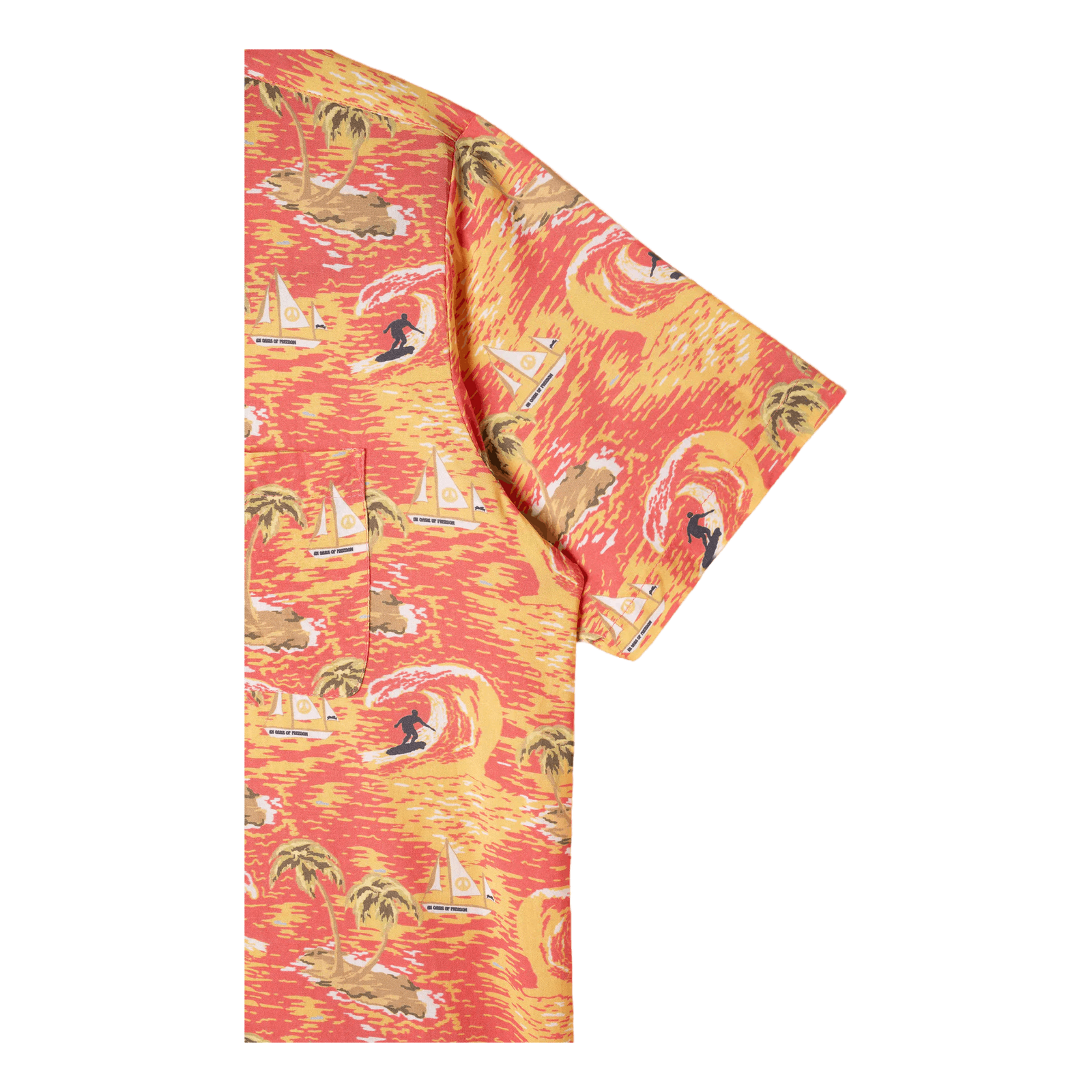 Tour Shirt Red Hawaii