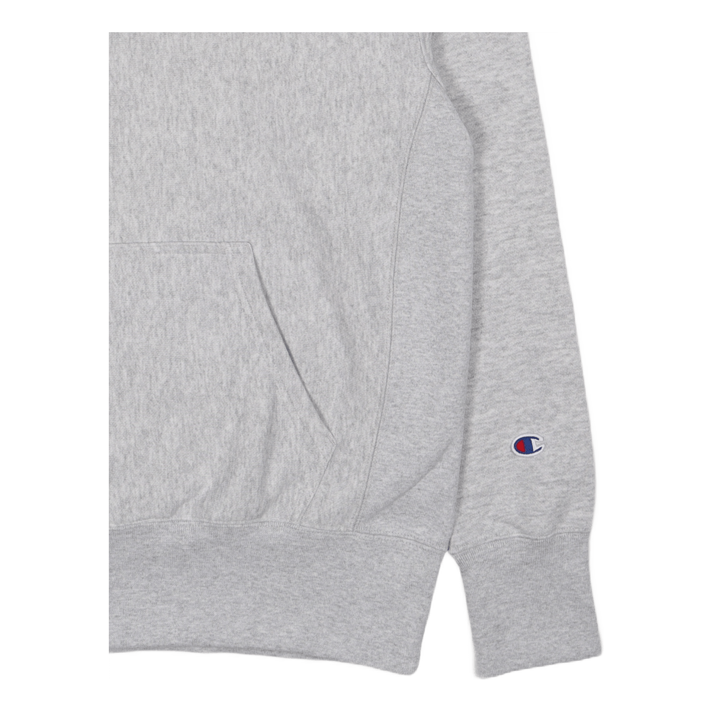 Hooded Sweatshirt Gray Melange Light