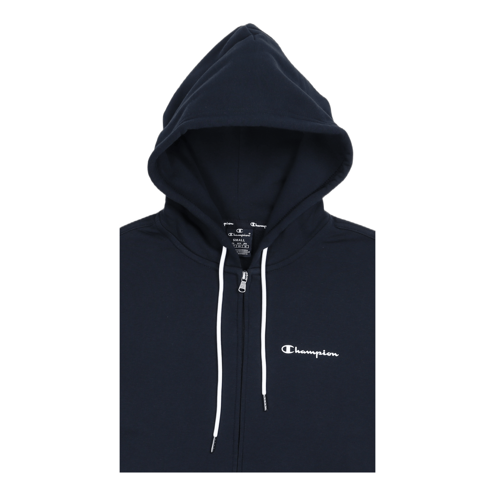 Hooded Full Zip Sweatshirt Sky Captain