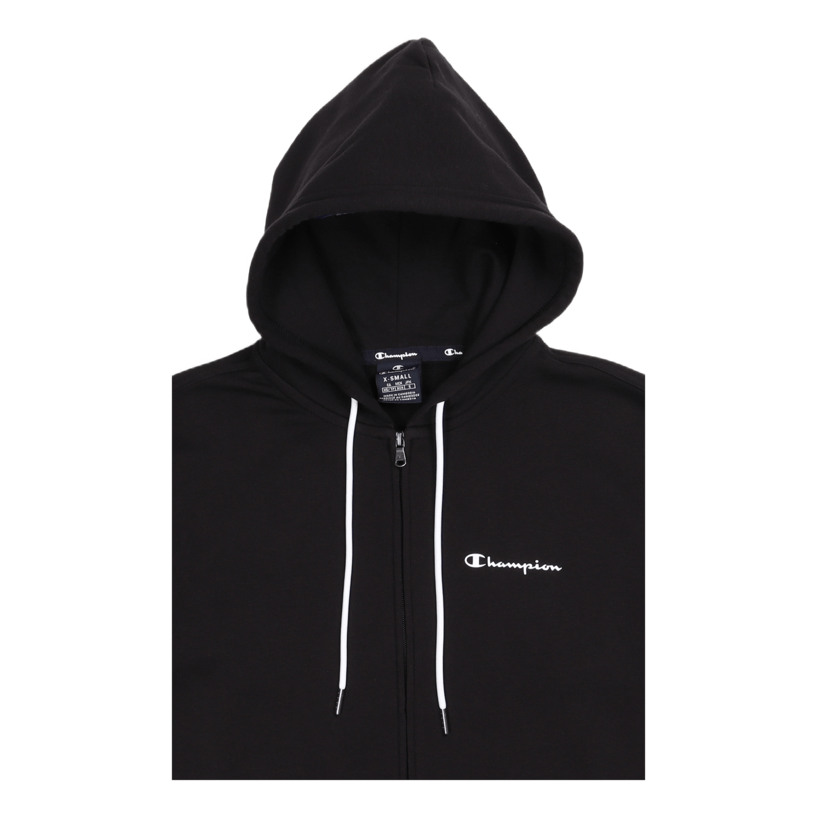 Hooded Full Zip Sweatshirt Black Beauty